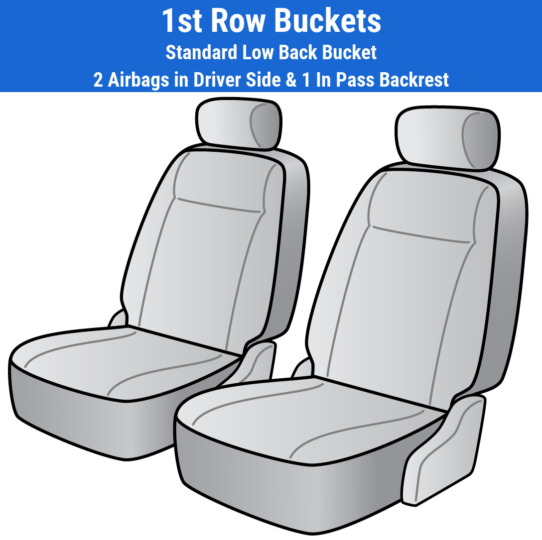 Genuine Neoprene Seat Covers for 2018 Chevrolet Traverse - Picture 45 of 55