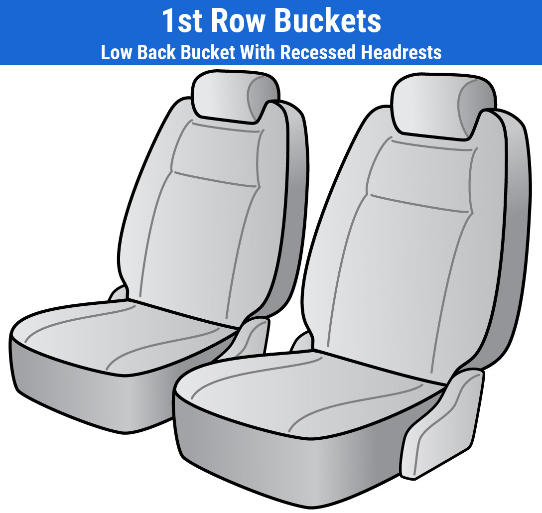 Allure Seat Covers for 2011-2012 GMC Acadia