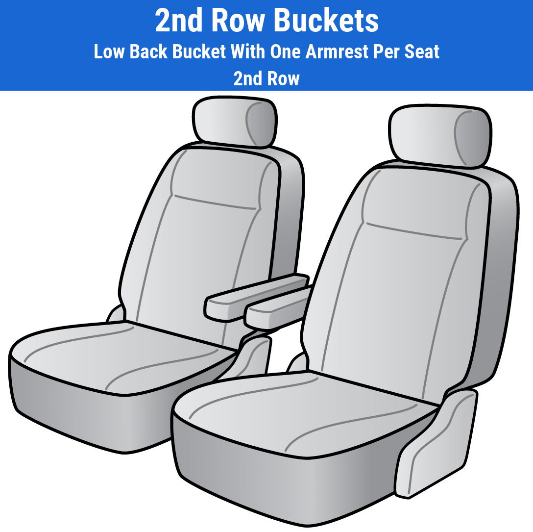 Genuine Neoprene Seat Covers for 2018 Chevrolet Traverse - Picture 34 of 55