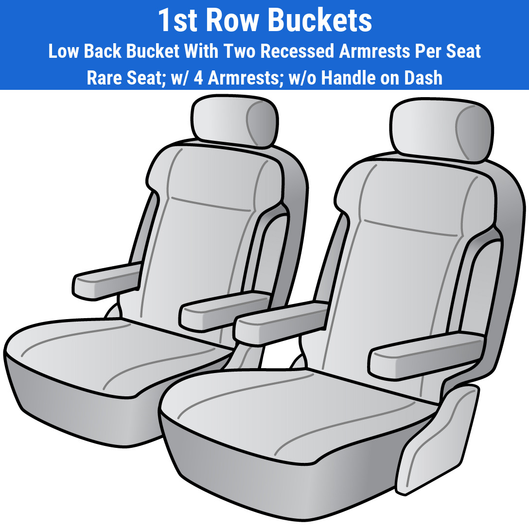 Genuine Neoprene Seat Covers for 1995-1999 GMC K1500 - Picture 56 of 88