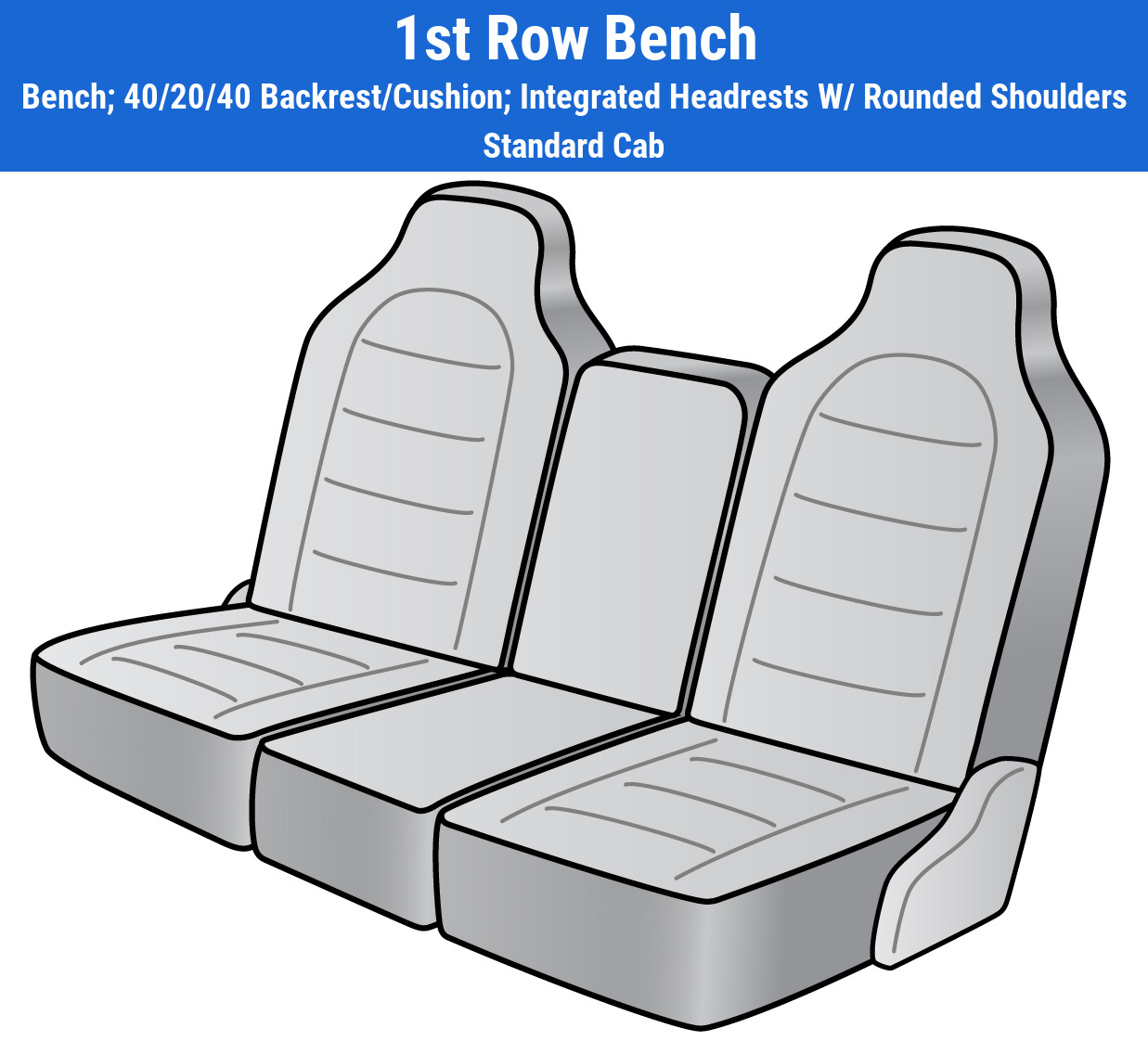 Genuine Neoprene Seat Covers for 1994 Dodge Ram 3500 - Picture 12 of 66
