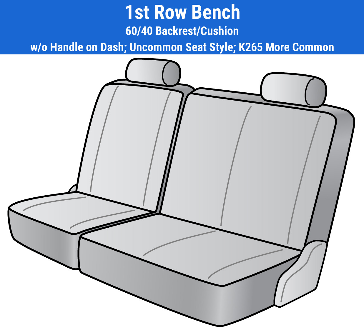 Genuine Neoprene Seat Covers for 1995-1999 GMC K1500 - Picture 34 of 88
