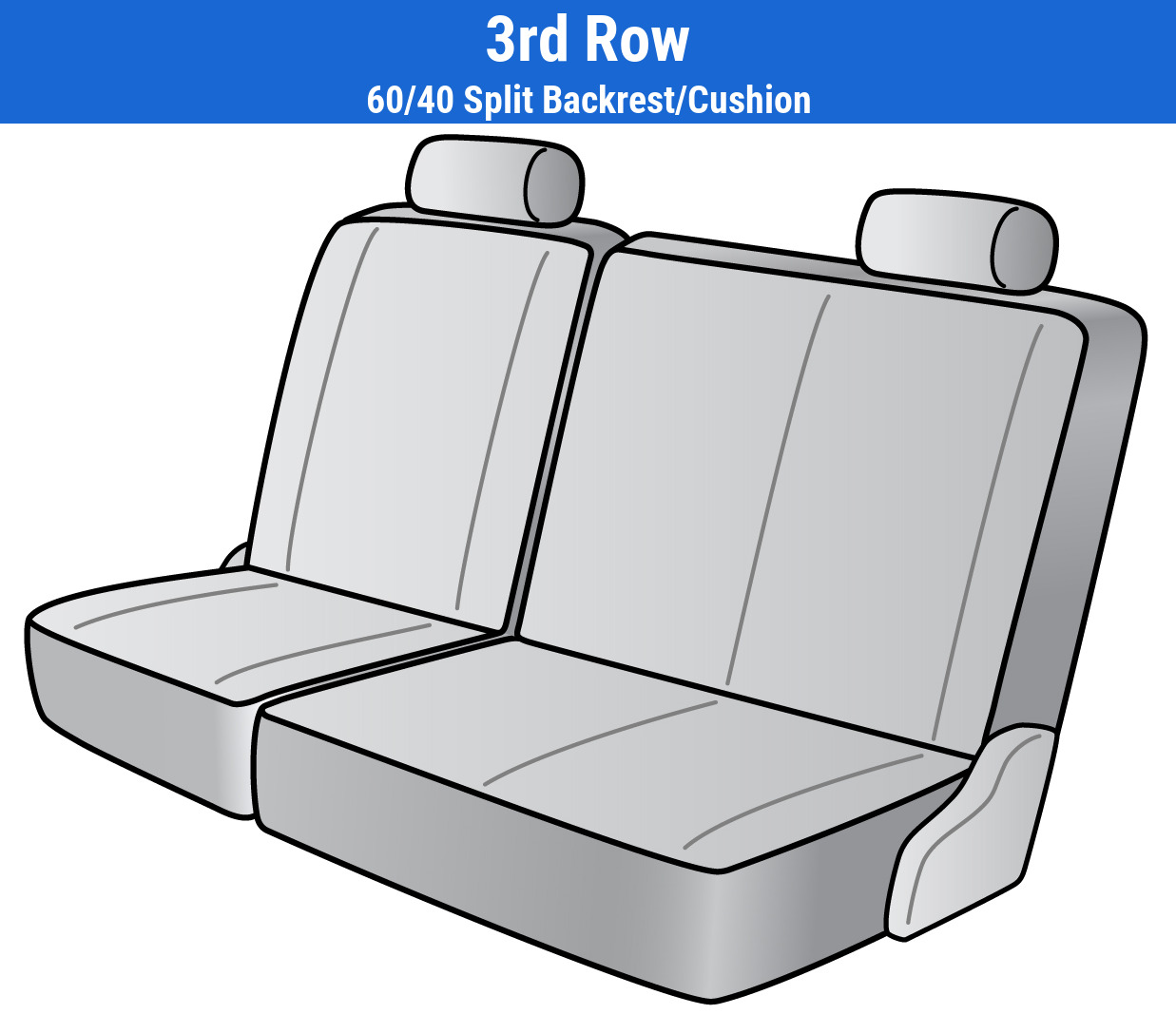 Genuine Neoprene Seat Covers for 2018 Chevrolet Traverse - Picture 12 of 55