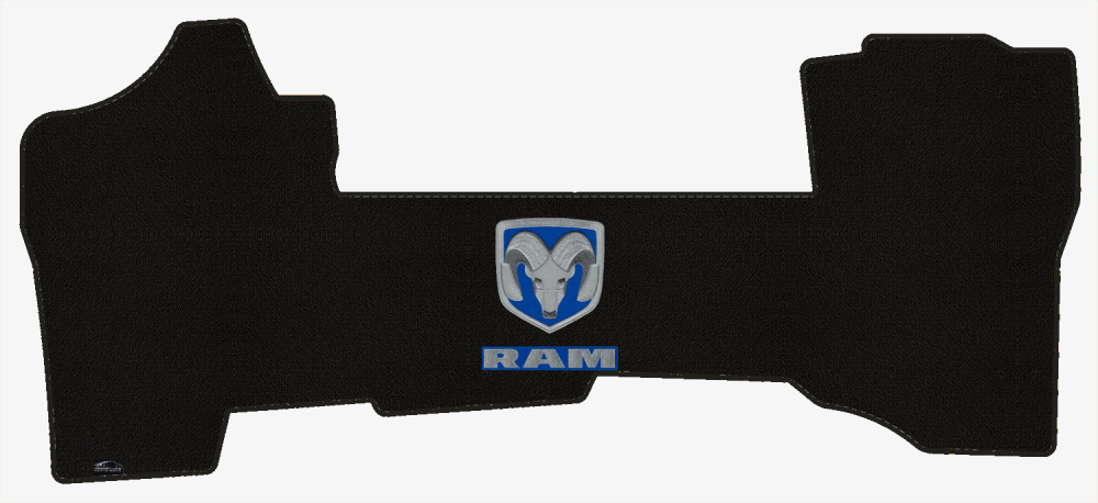 Lloyd Loop Front Mat for '86-94 B150 w/Ram Head w/Silver on Blue Ram - Picture 11 of 54