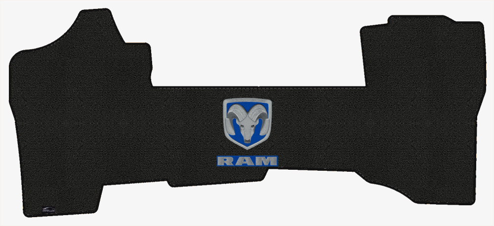 Lloyd Loop Front Mat for '86-94 B150 w/Ram Head w/Silver on Blue Ram - Picture 22 of 54