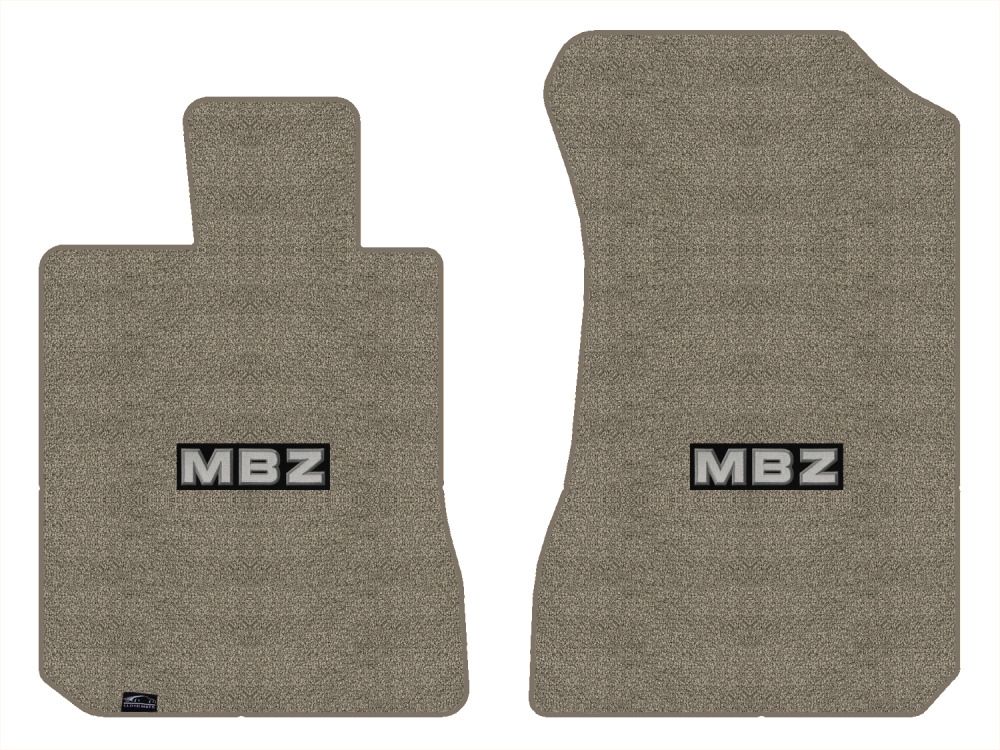 Lloyd Luxe Front Row Carpet Mats for 1956 Mercedes-Benz 220S w/MBZ Applique Logo - Picture 20 of 49