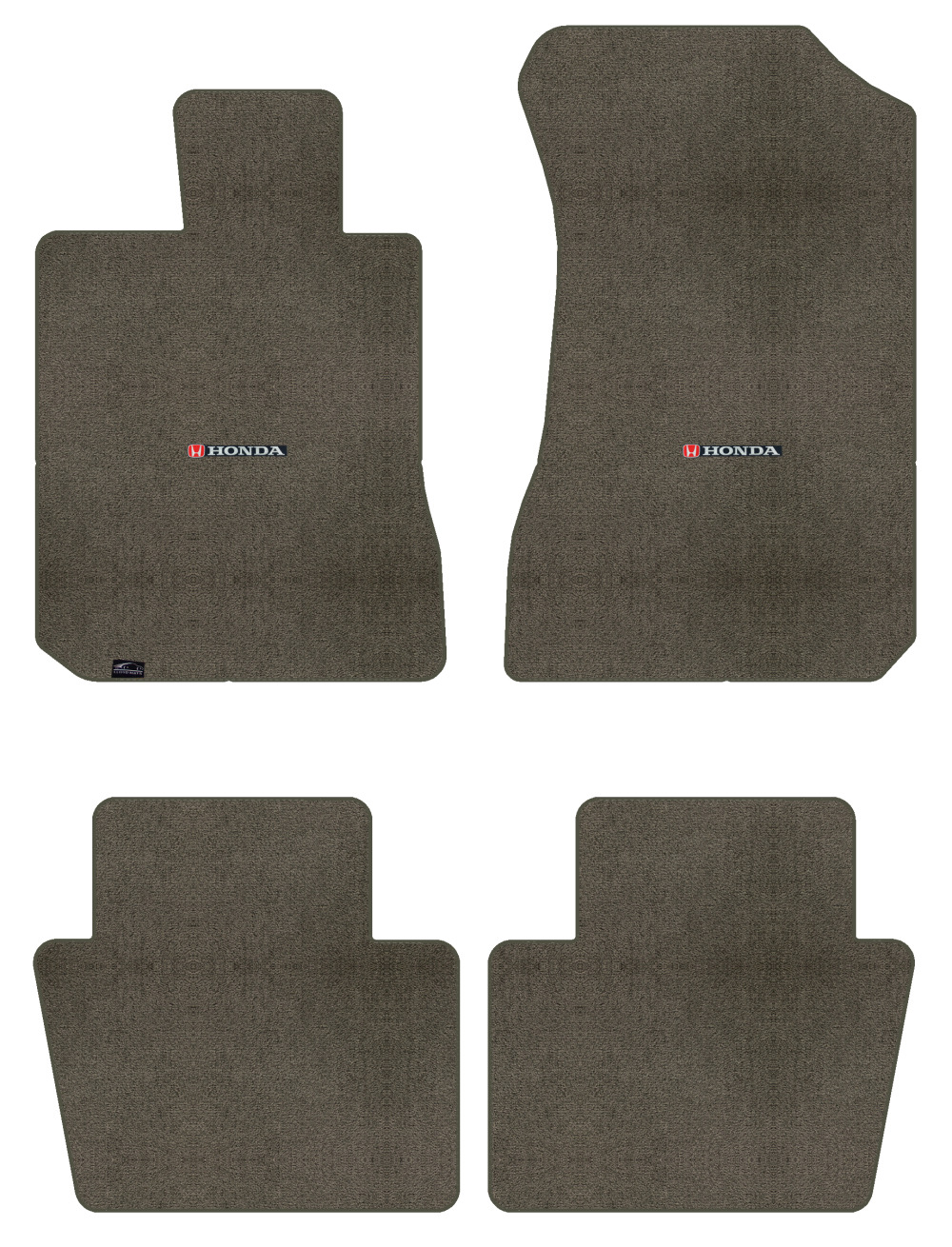 Lloyd Ultimat Front & Rear Mats for '90-93 Accord w/Red & Black Honda H & Word C - Picture 33 of 76