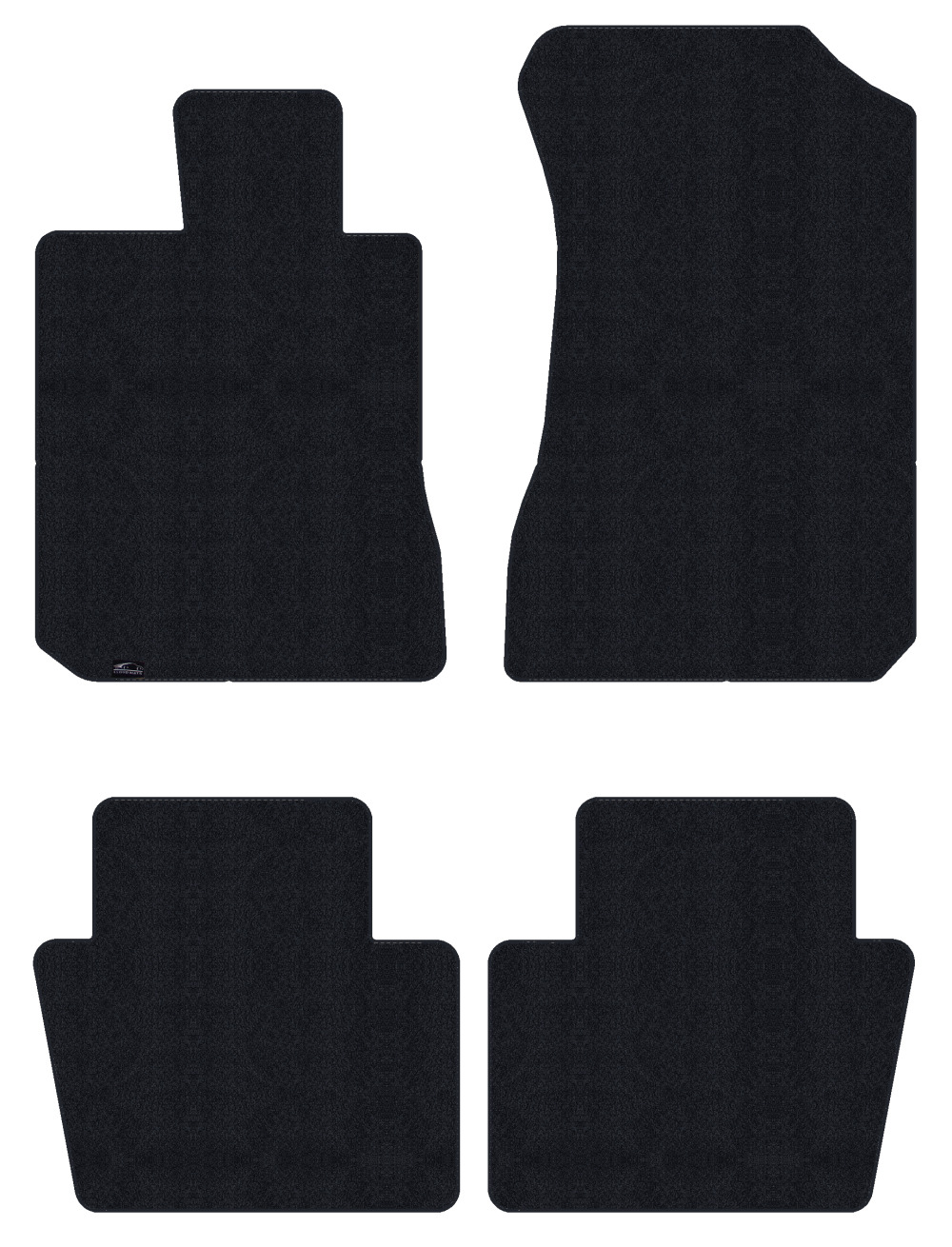 Lloyd Luxe Front & Rear Row Carpet Mats for 2014-2019 Mercedes-Benz CLA45 AMG - Picture 27 of 53