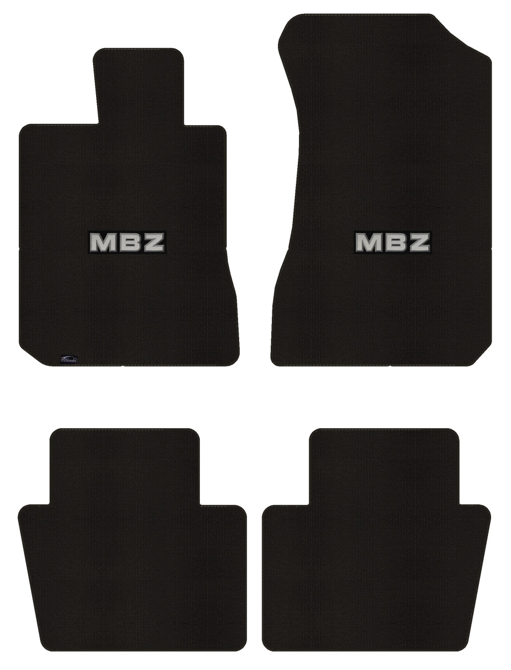 Lloyd Berber Front & Rear Mats for '68-73 Mercedes-Benz 220 w/MBZ Applique - Picture 10 of 39