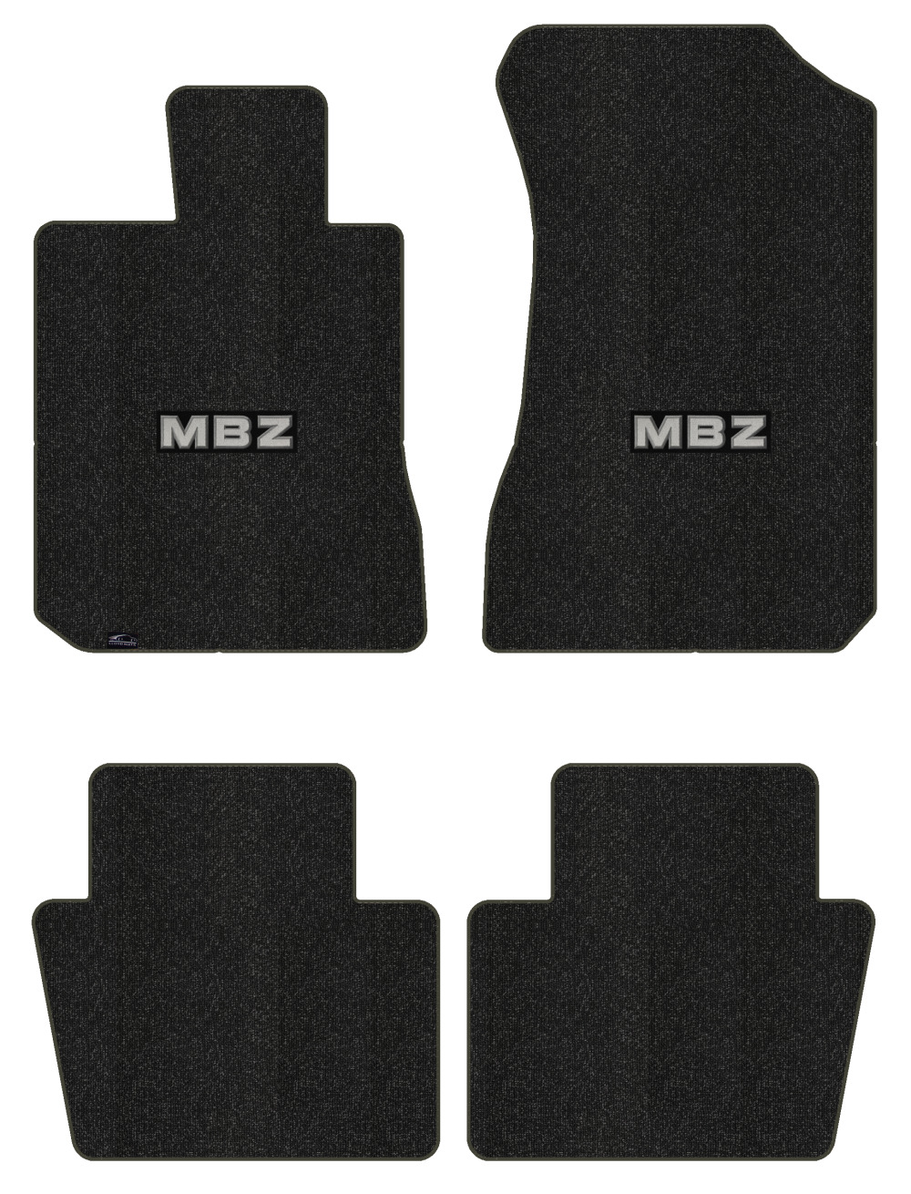 Lloyd Berber Front & Rear Mats for '68-73 Mercedes-Benz 220 w/MBZ Applique - Picture 20 of 39