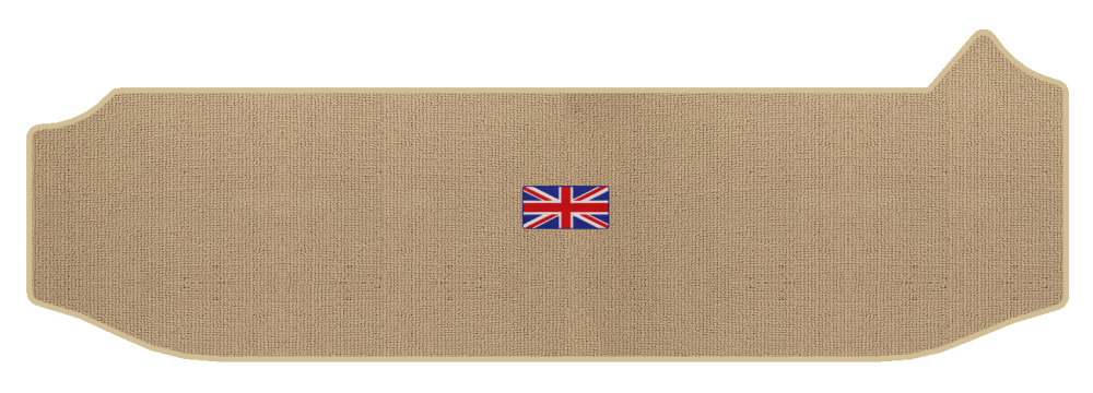 Lloyd Berber Small Deck Carpet Mat for 1968-1980 MG MGB w/British Flag Logo - Picture 20 of 59