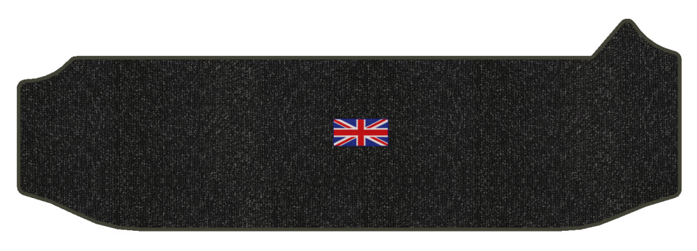 Lloyd Berber Small Deck Carpet Mat for 1968-1980 MG MGB w/British Flag Logo - Picture 30 of 59