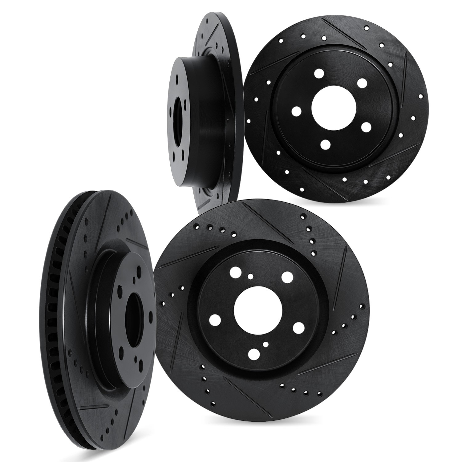 Dynamite Friction Disc Brake Rotor Set for Subaru Legacy, Impreza 8004-13033