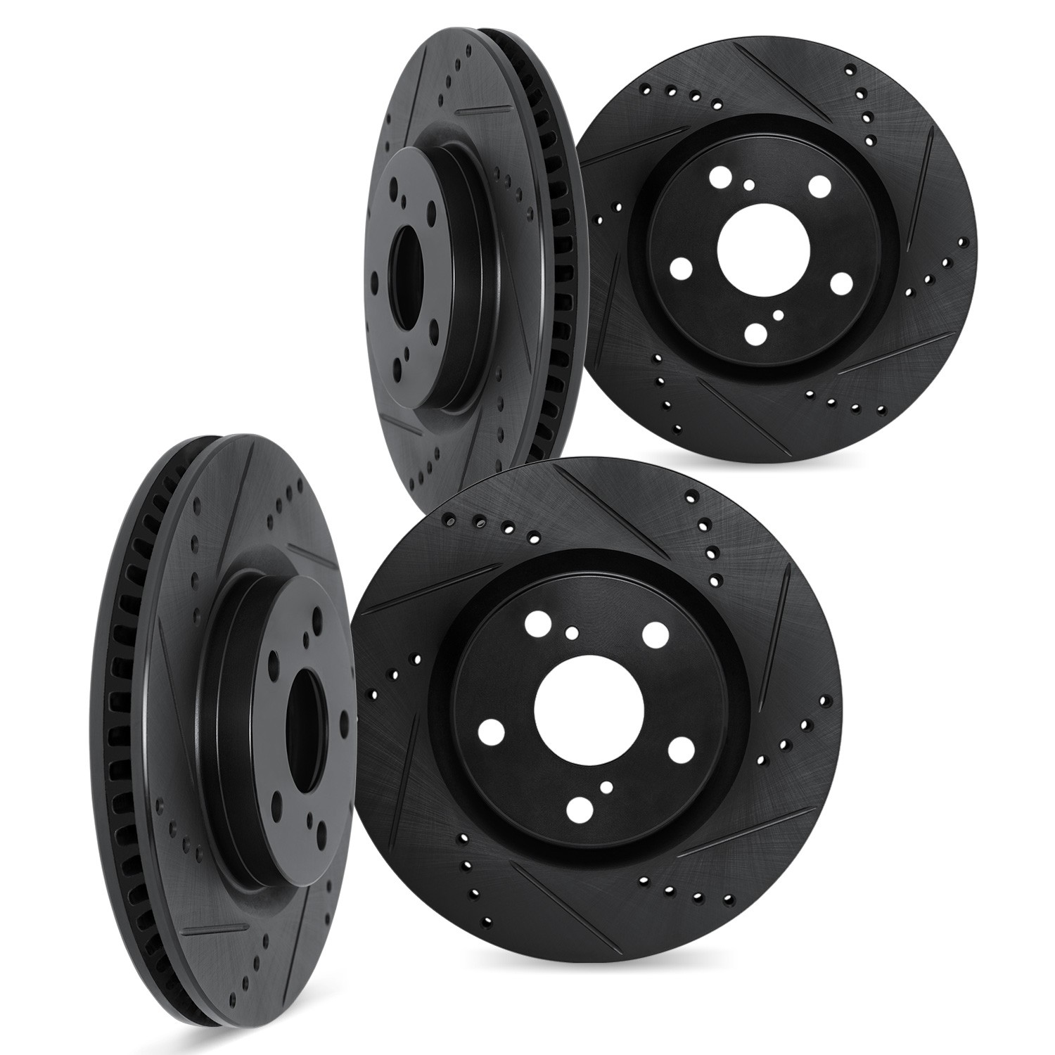 Dynamite Friction Disc Brake Rotor Set for 03-06 Mitsubishi Lancer 8004-72066