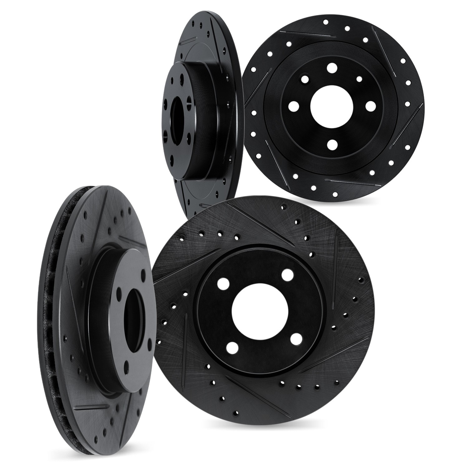 Dynamite Friction Disc Brake Rotor Set for 1981-1983 Mazda RX-7 8004-80064